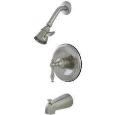 Kingston Brass Rubinetto Per Vasca E Doccia KB1638NL Nichel Spazzolato