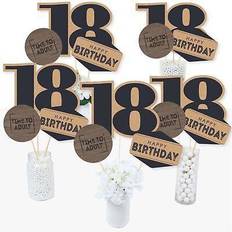 Birthdays Table Decorations 18th milestone birthday centerpiece sticks table toppers set of 15