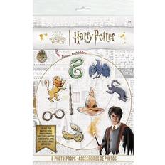 Unique 23590 Photo Booth Props-Harry Potter Party-Set of 8, Multicolour