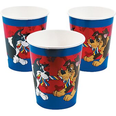 Fun Express Puppy paper cups, party supplies, 8 pieces