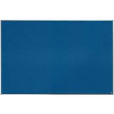 Bulletin Boards ValueX Blue Felt Noticeboard Aluminium Frame 1800x1200mm 1915485 DD