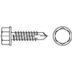 Toolcraft 141343 Self-tapping screws 4.2 13 Hex head DIN 7504