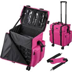 Best Beauty Cases BYOOTIQUE Soft Sided Rolling Makeup Case 1680D Oxford Bag