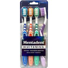 GuruNanda Mentadent Manual Toothbrush for Adults & Kids, Designed Whitening