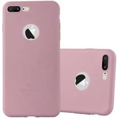 Cadorabo CANDY PINK Case for Apple iPhone 8 PLUS 7 PLUS 7S PLUS case cover