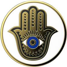 Popsockets Enamel Hamsa Hand, Grepp, Guld, [Levering: 6-14 dage]