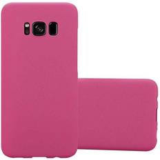 Cover til galaxy s8+ Cadorabo Hard Cover Frosty Cover Galaxy S8 Smartphone Hülle, Pink