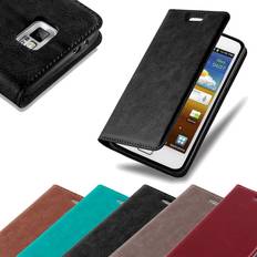 Cadorabo PETROL TURQUOISE Case for Samsung Galaxy S2 S2 PLUS case cover
