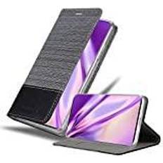 Cadorabo Book Jeans Optik Cover Galaxy A51 5G Smartphone Hülle, Grau
