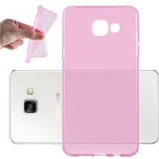 Cadorabo TRANSPARENT PINK Case for Samsung Galaxy A5 2016 case cover