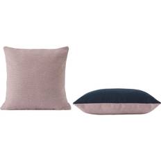 Muuto Mingle 35 x 55 cm Rose-Petroleum Coussin de Décoration Complet Rose, Bleu