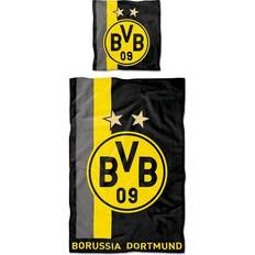 Bettwäsche BVB 16802500 Bettbezug Schwarz, Gelb, Grau