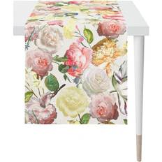 Apelt Summer Garden Sina Tischdecke Rosa, Gelb