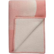 Røros Tweed Moon Wool Plaid 135x200 cm Rosy Sky Blankets Pink (200x)