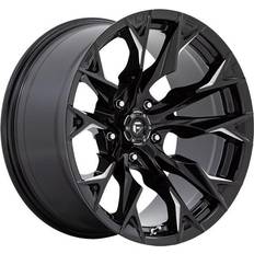 Fuel 20" - Black Car Rims Fuel Off-Road D803 Flame Wheel, 20x9 with 5 on 5.0 Bolt Pattern Gloss