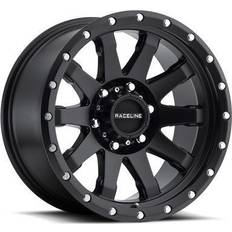 Raceline Raceline Wheels Clutch, 20x10 with 6x135 Bolt Pattern - Satin Black