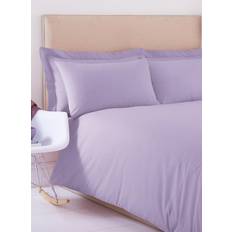Charlotte Thomas Plain Dye 144 Count Duvet Cover Purple