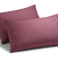 Violett Kissenbezüge Charlotte Thomas Plain Dye 144 Count Combed Pillow Case Purple