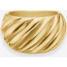 Twist Dome Ring - Gold