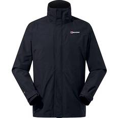 Berghaus waterproof jacket mens Berghaus Hillwalker 3in1 Waterproof Jacket - Black