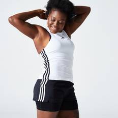 Adidas Aeroready Train Essentials Regular 3-Stripes Tank Top White Female