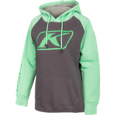 Klim Kute Corp Ladies Hoodie - Grey/Green