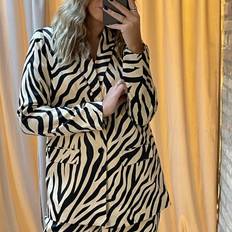 Pieces Pczebrane Satin Blazer