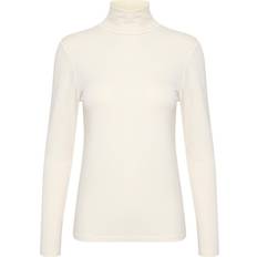 Soaked in Luxury Tøj Soaked in Luxury Slhanadi Rollneck Ls Toppe & T-Shirts 30403340 Whisper White MEDIUM