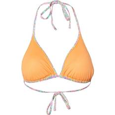 Orange Bikiniöverdelar Pieces Pcbea Bikinitopp Färgad