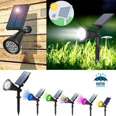 Ground Lighting T-SUN LED Solar Super Bright Garden 6000K Ground Lighting