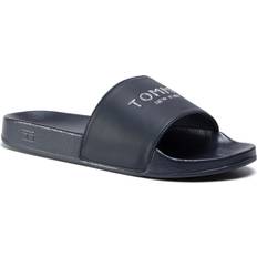 Tommy Hilfiger Flip Flops Logo Glitter Badetøj - Sort