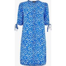 Slit Dresses Whistles Speeding Squares Frankie Dress 10, BLUE/MULTI