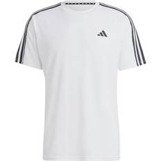 Blanc T-shirts Adidas Train Essentials 3-Stripes Homme - White