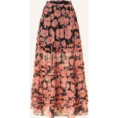 Ted Baker Rokken Ted Baker Micro Ruffle Tiered Midi Skirt