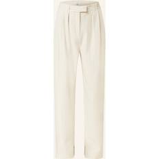 Ted Baker Pants & Shorts Ted Baker Womens Cream Kllarat Straight-leg Mid-rise Stretch-woven Trousers