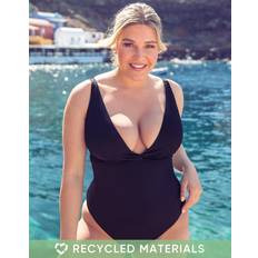 Curvy Kate Women Swimsuits Curvy Kate Twist and Shout Non Wired Swimsuit Black