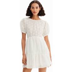 Desigual Limon Dresses White