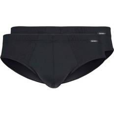 Brasil Slip Micro Multipack Briefs - Opaque/Black