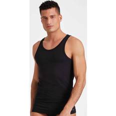 Sloggi men ever soft Sloggi men ever soft tank top round neck vest black 0004 cs