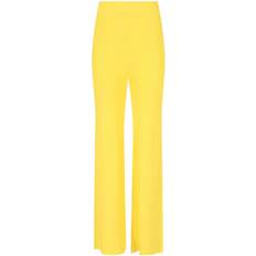 Birger Christensen Yellow Straight-Leg Lounge Pants 13-0756 Zest DK