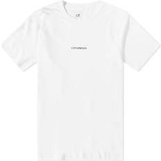 C.P. Company T-shirts C.P. Company 30/1 Jersey Compact Logo T-shirt - Gauze White