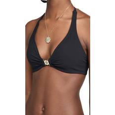 Svarta Bikinis Tory Burch Women's Miller Halter Black