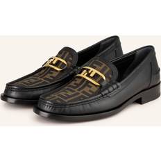 Goud Loafers Fendi Leather Loafers