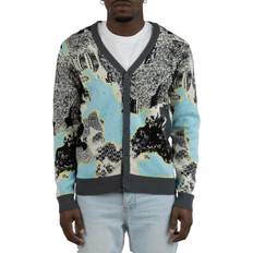 Men - Multicolored Cardigans HUF Mashup Cardigan