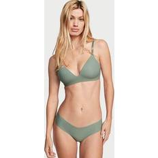 Sexy Illusions by No-Show Ribbed Thong Panty, Green, Women's Panties Victoria's Secret