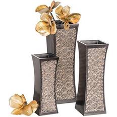Creative Scents Brown for Centerpieces - of 3 Flower Vase