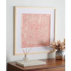 Pink Framed Art Safavieh Alsephina 25-inch Pink Framed Art