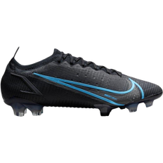 Shoes NIKE Mercurial Vapor 14 Elite FG - Black/Iron Grey/Light Blue