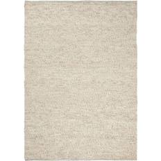 Linie Design Agner Wollteppich 140x200 cm - Beige/Handgewebt Beige cm