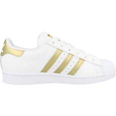 Adidas Superstar W - Cloud White/Gold Metallic